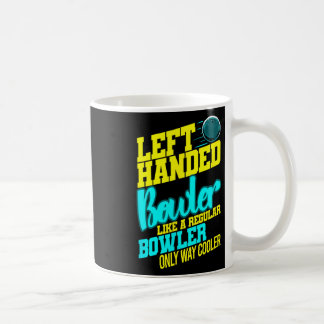 Linkshandige Bowler Bowl Ball Humor Bowling Strike Koffiemok