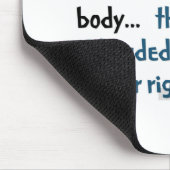 linkshandige mensen muismat (Hoek)