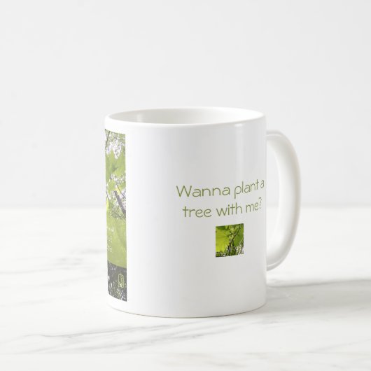 linkshandige Mok van het milieu (Voorkant rechts)