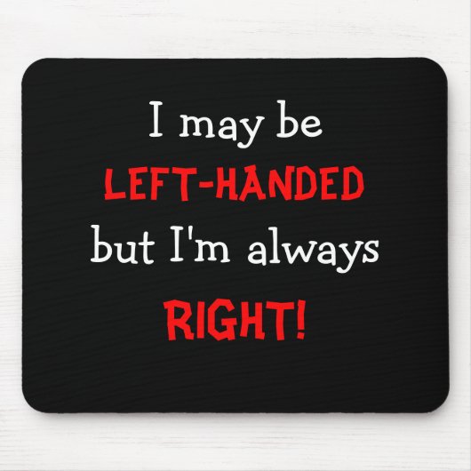 linkshandige muismat (Voorkant)