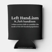Linkshandigen Blikjeskoeler (Achterkant)