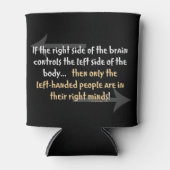 linkshandigen blikjeskoeler (Voorkant)