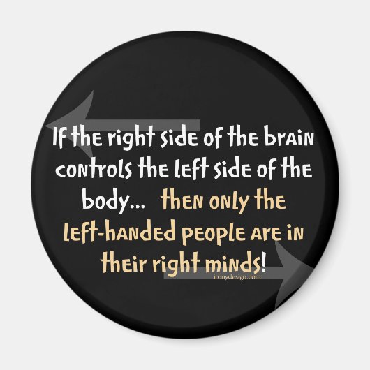 linkshandigen magneet (Voorkant)