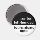 linkshandigen magneet (Voorkant / Achterkant)