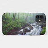 Linn Cove Creek stroomt door nevelige Case-Mate iPhone Case (Achterkant (horizontaal))