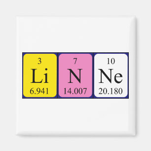 Linne periodieke lijstnaam magnet magneet