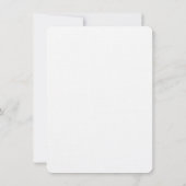 LINNEN 6,25 inch x 4,5 inch bruiloft uitnodiging (Achterkant)