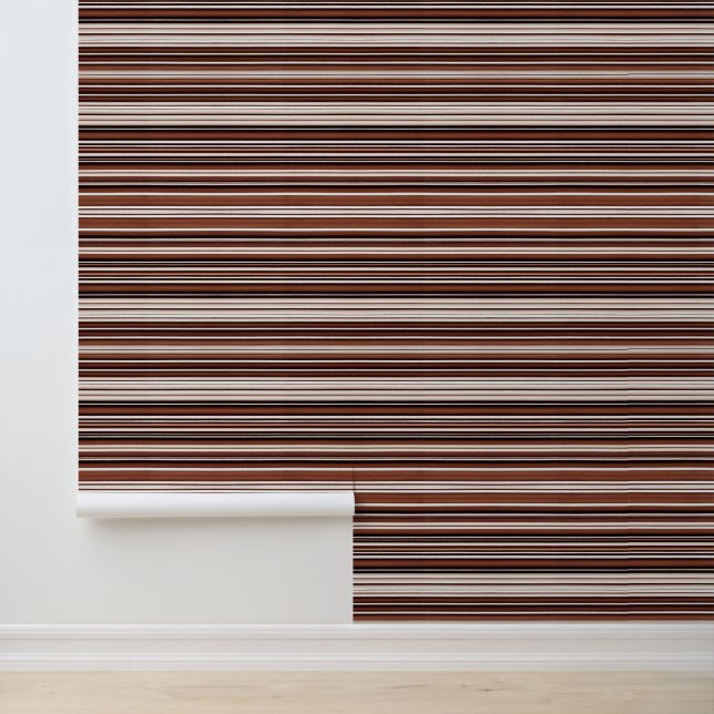Linnen Luxe Modern Bruin Wit Textuur Collectie Behang (Applicatie)