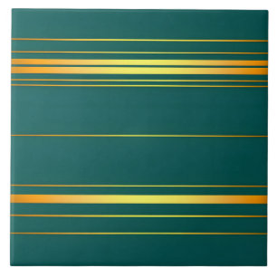 Linnen Luxe Modern Groen Goud Textuur Collectie Tegeltje