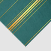 Linnen Luxe Modern Groen Goud Textuur Collectie Tissuepapier (Detail)