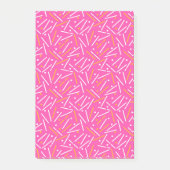 Linnen Patroon 1 Post-it® Notes (Voorkant)