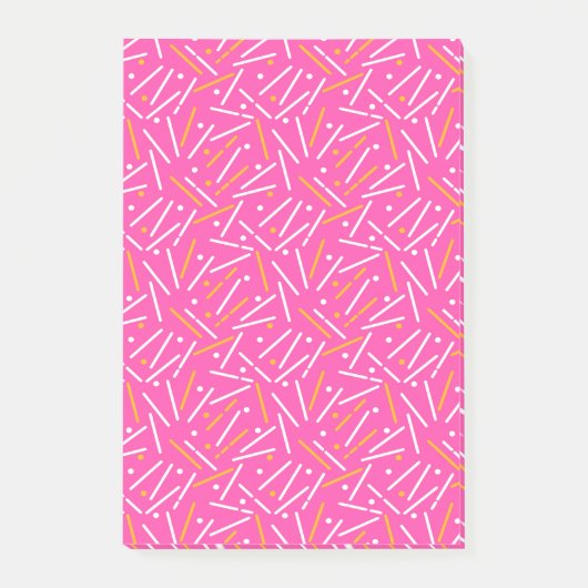 Linnen Patroon 1 Post-it® Notes (Voorkant)