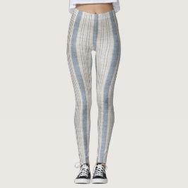Linnen stijl leggings