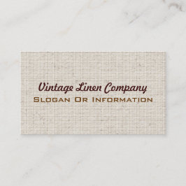linnen Visitekaartjes
