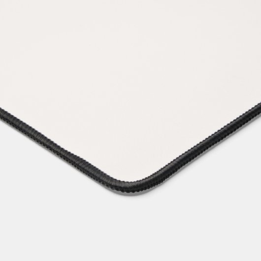 Linnen wit, gebroken wit bureaumat (Hoek)