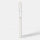 Linnen wit, gebroken wit Case-Mate iPhone case (Achterkant / Links)