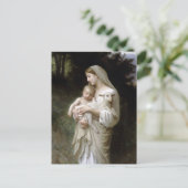 L'innocence de Bougeureau, cartes postales de Noël (Debout devant)