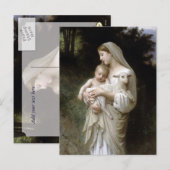 L'innocence de Bougeureau, cartes postales de Noël (Devant / Derrière)