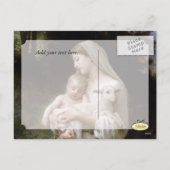 L'innocence de Bougeureau, cartes postales de Noël (Dos)