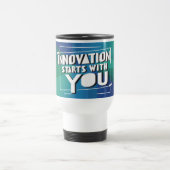 L'innovation commence avec vous 3 mug de voyage (Centre)