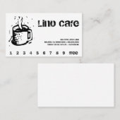 Lino Cafe Punch / Loyalty Card (Voorkant / Achterkant)