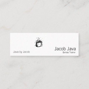 Lino Coffee Cup Mini Visitekaartje