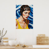 L'INSTANT DÉCISIF (Het beslissende moment) Poster (Keuken)