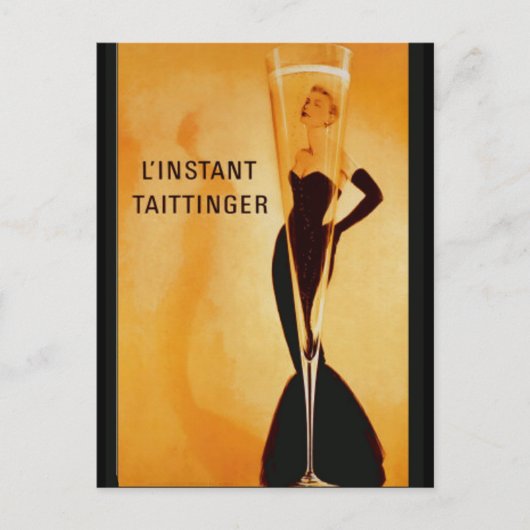 L'Instant Taittinger Briefkaart (Voorkant)