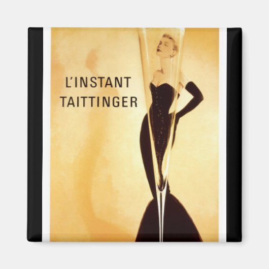 L'Instant Taittinger Magnet Magneet (Voorkant)