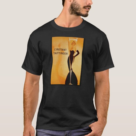 L'Instant Taittinger Mannen T-shirt (Voorkant)