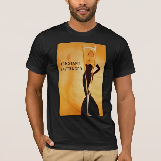 L'Instant Taittinger Mannen T-shirt (Voorkant)