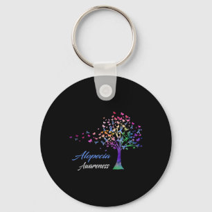 Lint Alopecia Awareness Sleutelhanger