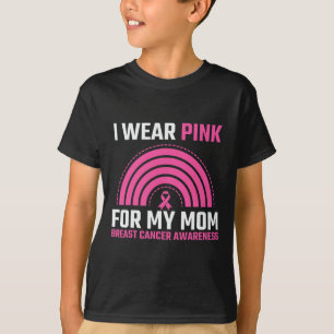Lint Borstkanker Bewustzijn Ik Draag roze voor mij T-shirt