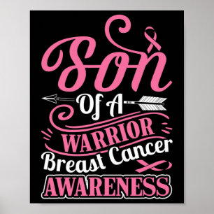 Lint Breast Cancer Awareness Zoon Van Krijger Jong Poster