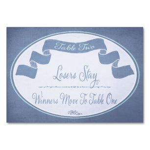  lint Bunco-tafelkaart #2 Kaart