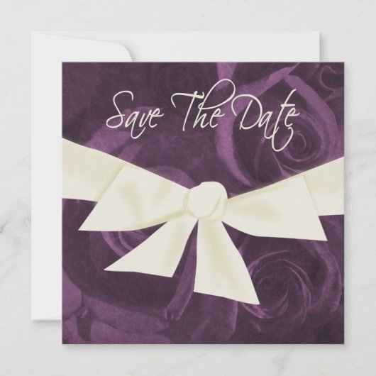 Lint en Rozen Bewaar de Datum Save The Date (Voorkant)