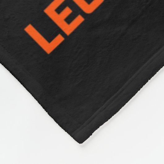 Lint Hart Leukemie Bewustzijn ter nagedachtenis aa Fleece Deken (Hoek)