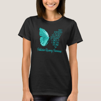 Lint herstellen bewustzijn lint vlinder ik ben t-shirt