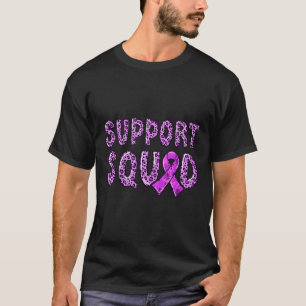Lint Leopard Print Support Squad Overdosis 1 T-shirt