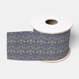 Lint - Lila en Gouden Art Deco Naadloos Design