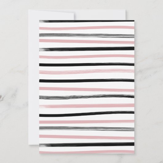 Lint lint Bruidsfeest Vind de gast BINGO Kaart (Achterkant)