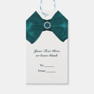 Lint Lint & Diamanten Bruiloft Feest Elegante Favo Cadeaulabel
