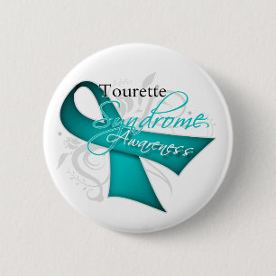 Lint lint - Syndroom van Gilles de la Tourette bew Ronde Button 5,7 Cm