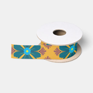 lint met bloemenpatroon