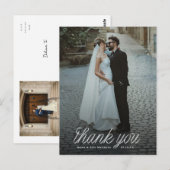 Lint Minimaal Huwelijk Foto Briefkaart (Voorkant / Achterkant)
