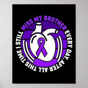Lint Overdosis Awareness Miss Brother Memory Poster