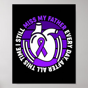 Lint Overdosis Bewustzijn Mis Mijn Vader Geheugen Poster