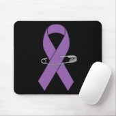 Lint Pin- Pancreatic Cancer Awareness Item voor W Muismat (Met muis)