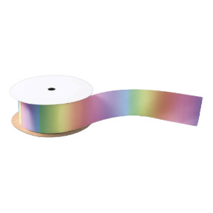 Lint - regenboogkleuren - Verticaal