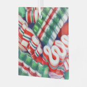 LINT SNOEP Glas Vierkant Ornament (Voorkant links)